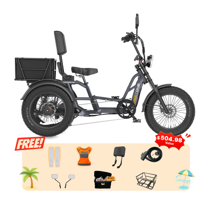 Meet One Tour Lite 2.0 Full Suspension Electric Trike