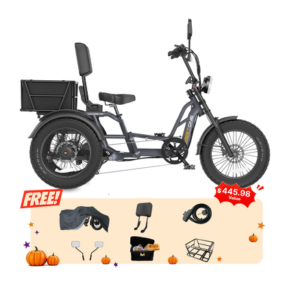 Meet One Tour Lite 2.0 Full Suspension Electric Trike
