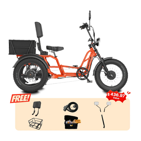 Meet One Tour 2.0 Dual Motor Electric Trike