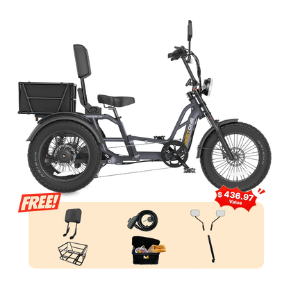 Meet One Tour Lite 2.0 Full Suspension Electric Trike