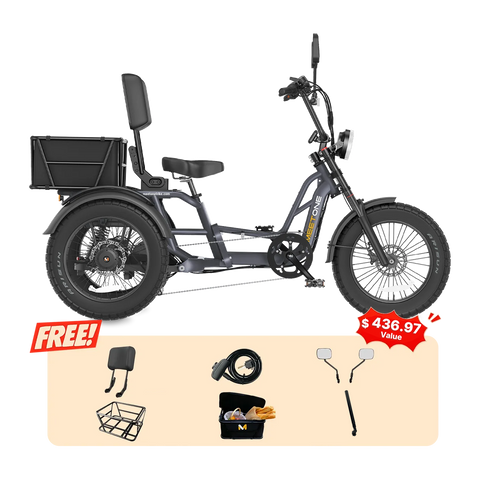 Meet One Tour Lite 2.0 Full Suspension Electric Trike